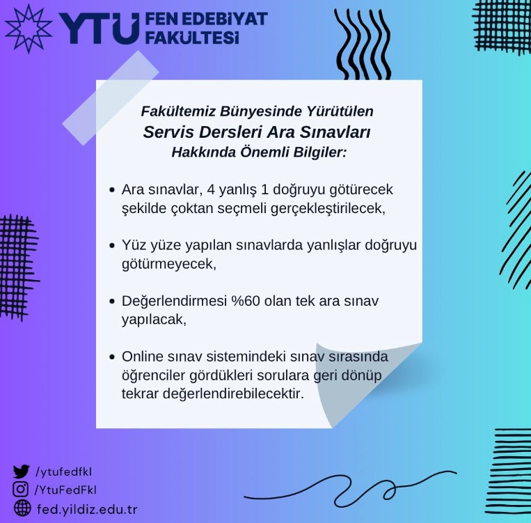 FIZ1002 Servis Ders Ara Sınav hk
